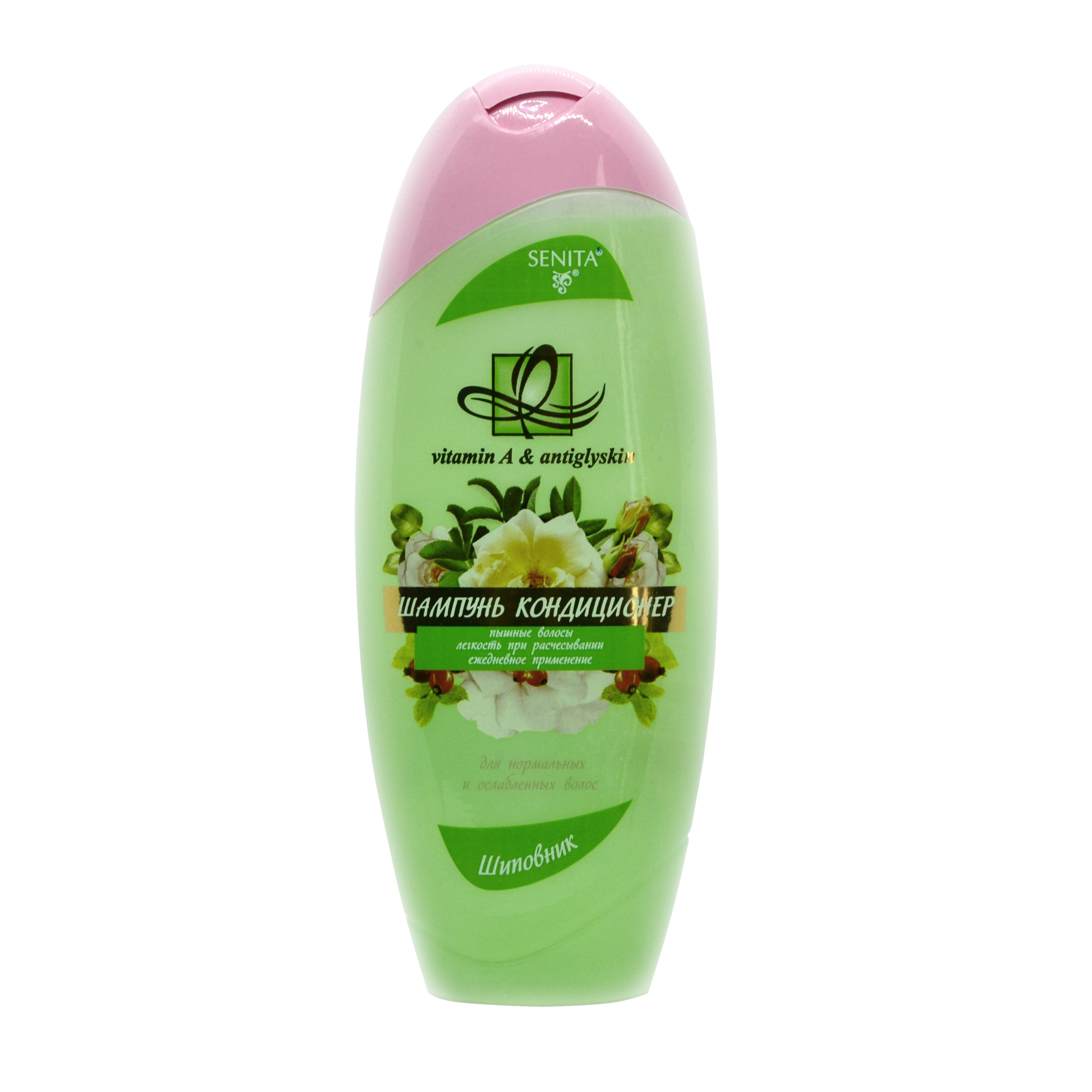 Шампунь-кондиціонер Шипшина 300 см³ для нормального та ослабленого волосся